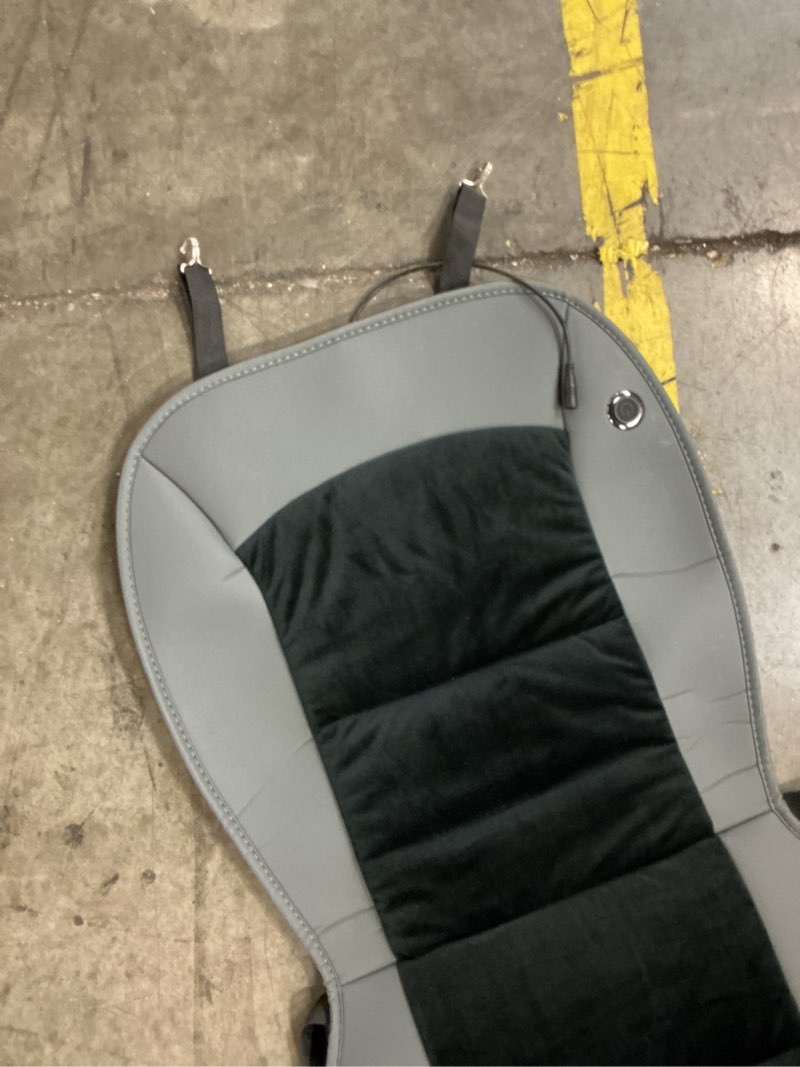 Condition photo showing As Is for FLORICH Car Seat Cushions Leather&Plush Car Seat Covers Universal Fit for Driver or Passenger in Car