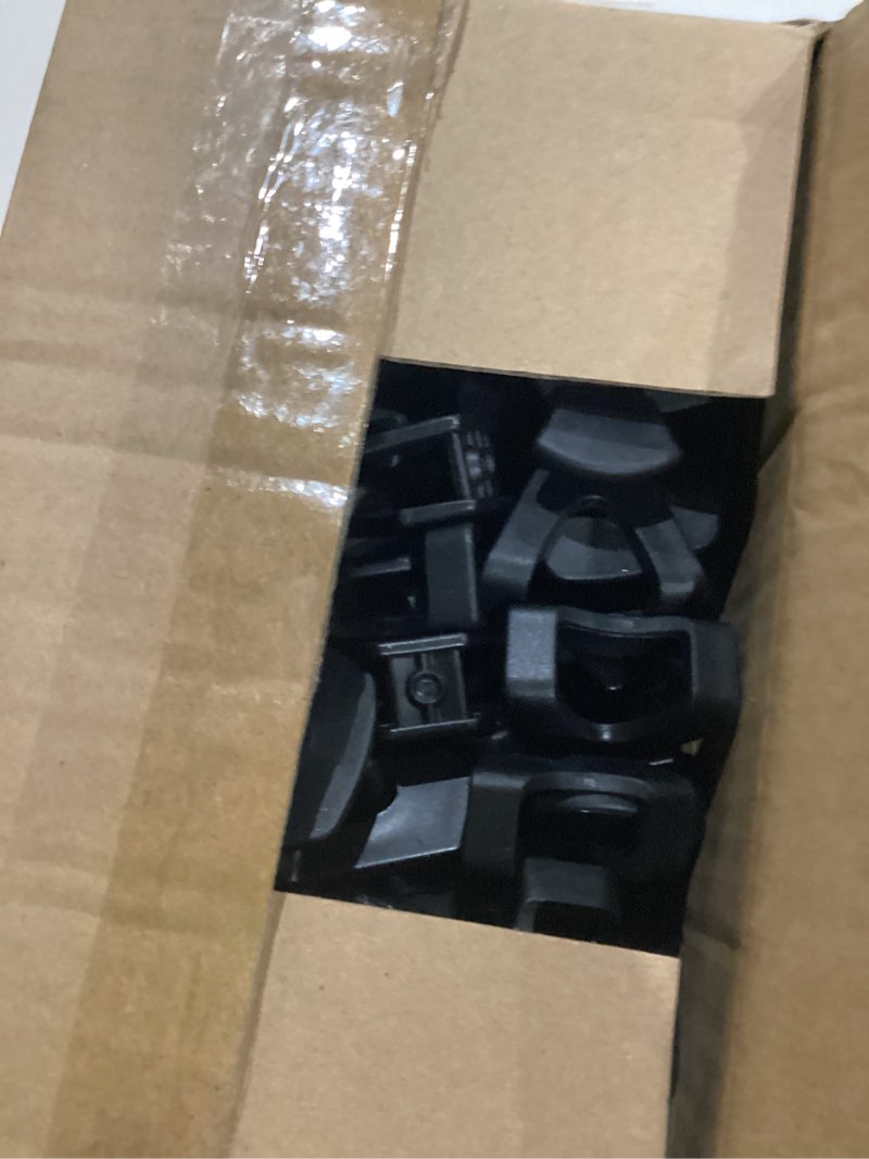 Condition photo showing Good Condition for house day space saving hangers 100 pack, clothes hanger connector hooks, heavy duty closet space saver, small space solutions, cascading dorm room closet organizer and storage - black black 100 pack