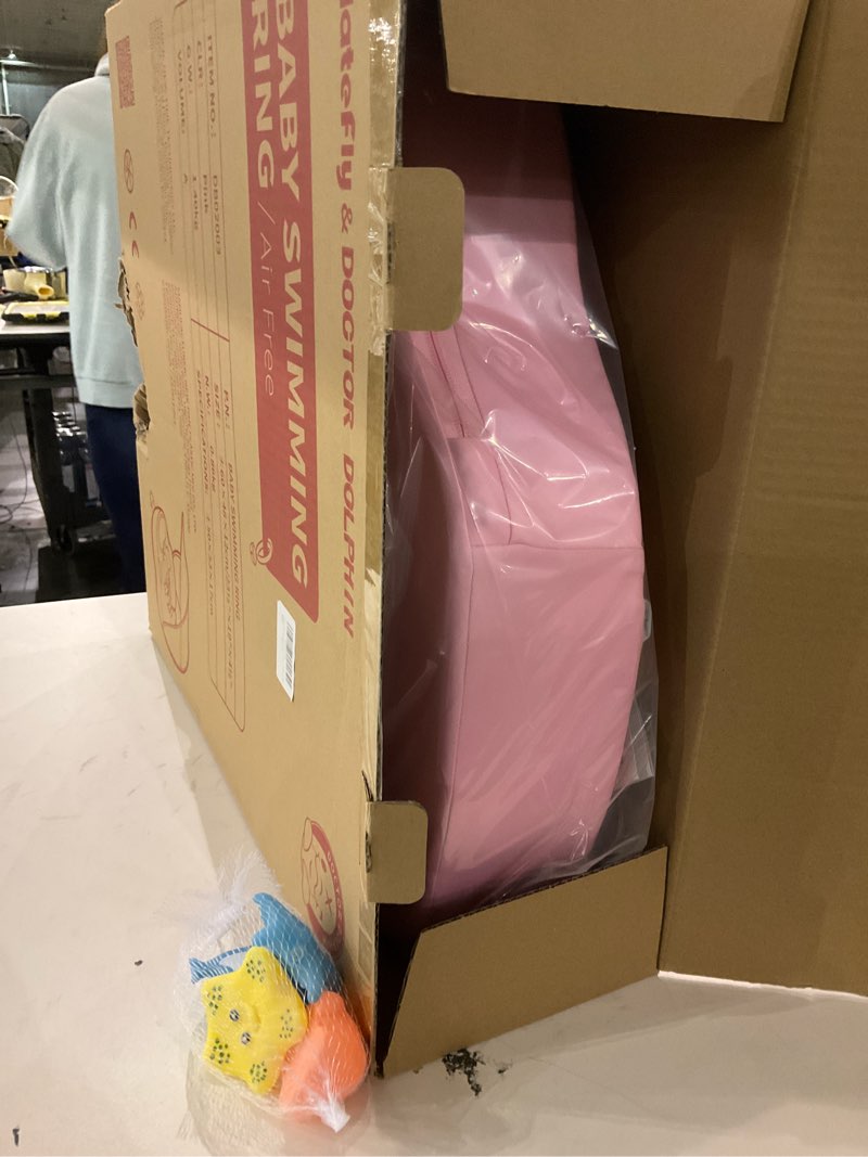 Baby swimming float ring, doctor dolphin, air free