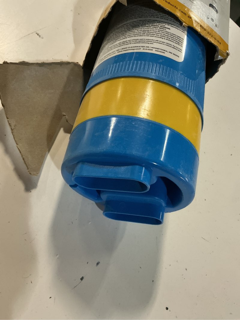 Condition photo showing As Is for frog pool frog model 5400 cycler - all-in-one sanitizing system and mineral reservoir for pools up to 40,000 gallons - sanitizer equipment for easy pool maintenance & water care