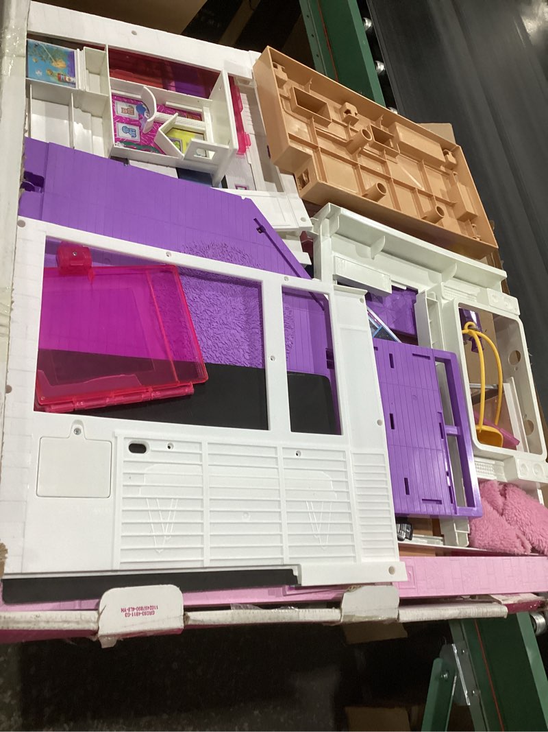 Condition photo showing Good Condition for barbie dreamhouse dollhouse with 75+ accessories and wheelchair accessible elevator, 10 play areas, 3 custom light settings & music (amazon exclusive)
