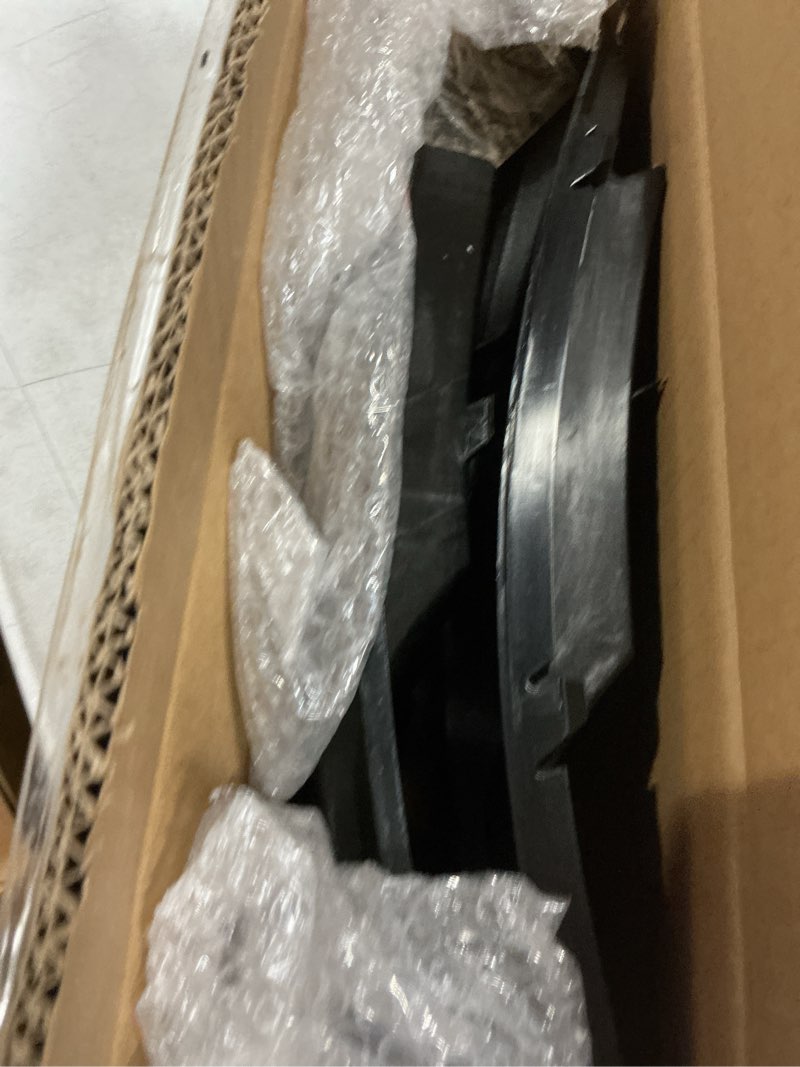 Condition photo showing Good Condition for driver and passenger side fog light lamp cover trim bezel replacement au1038108 au1039108 8r0807681a01c 8r0807682a01c compatible with audi q5 2009 2010 2011 2012