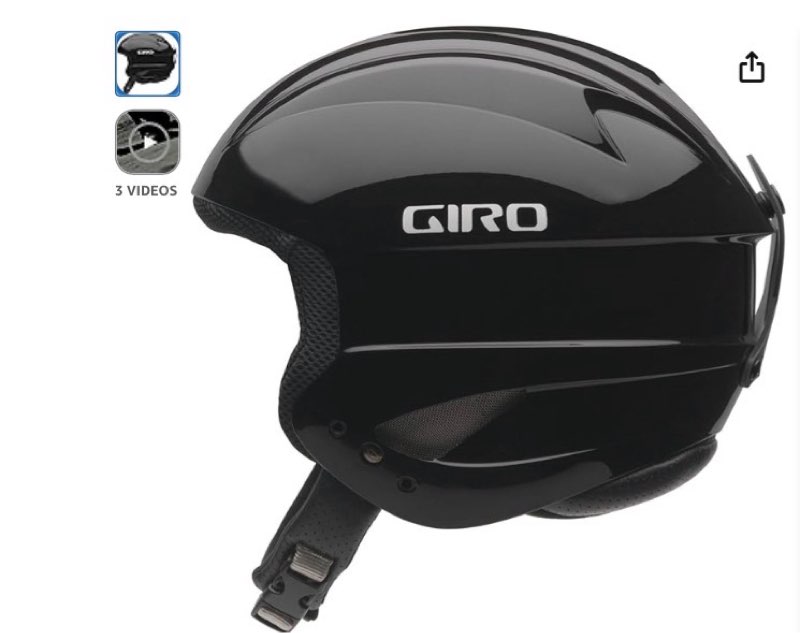 Giro Sestriere Race Snow Helmet Black X-Small