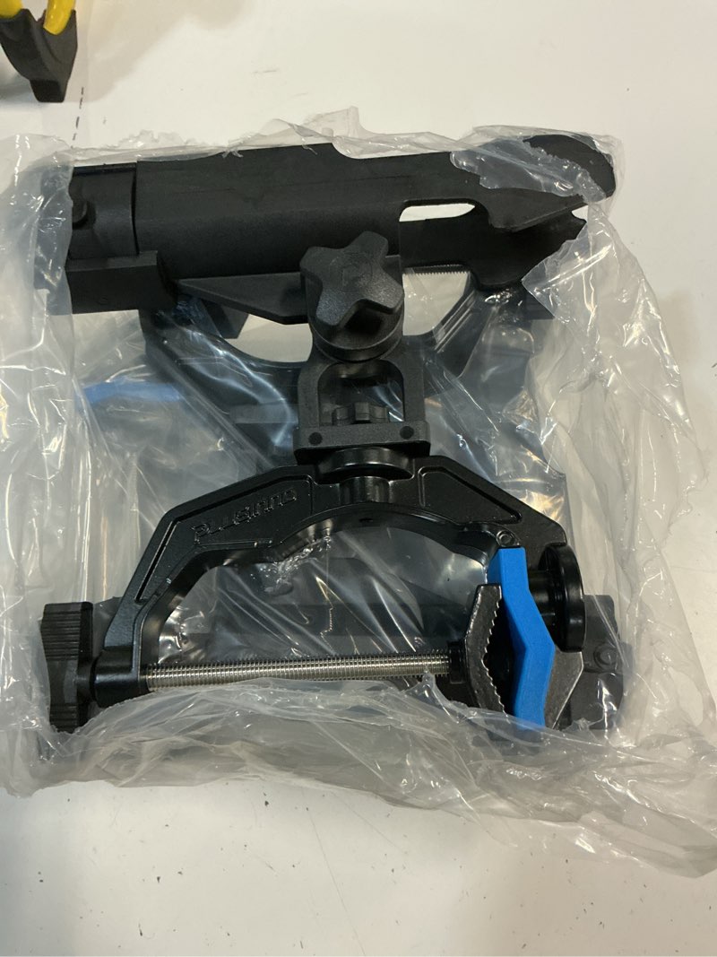 Condition photo showing Good Condition for plusinno 1/2/4 pack fishing rod holders for boat, fishing rod holder with enlarge clamp, innovative dual-v shaped design, fit round/square tube boat fishing, fishing gear, fishing gifts for men rod holder pack of 4