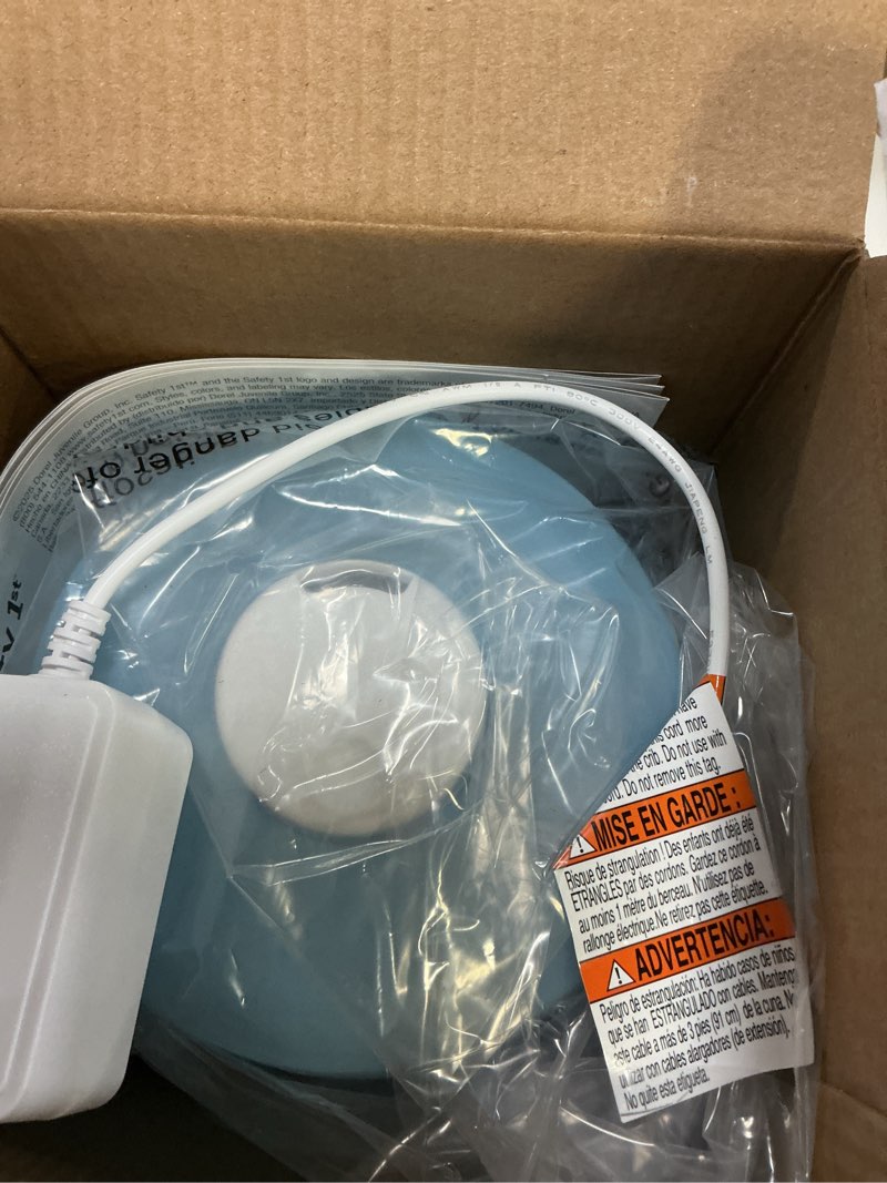 Condition photo showing As Is for safety 1st everyday compact cool mist humidifier, blue