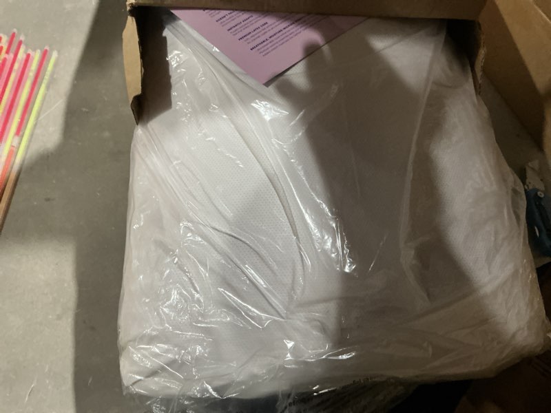 Condition photo showing Good Condition for purple harmony pillow – talalay latex foam cooling pillow for combo or side sleepers, 360º hex gelflex grid for no-pressure support and luxurious weightless feel - standard, medium feel, med height