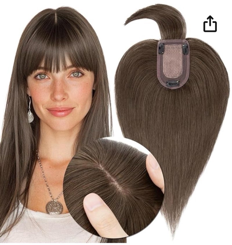 my-lady human hair toppers for women real human hair thin 7 * 13cm silk base with lace clip in remy 