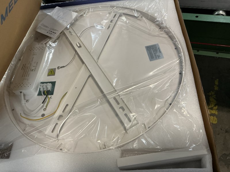 Condition photo showing Good Condition for Homelist LX2 Eye Protection LED Flush Mount Ceiling Light Fixture, 20 in 58W 4500LM Brighter Ultra-Thin Ceiling Light for Children's Bedroom, Adjustable Modes, Remote Control, CRI>98, No Flicker 58W-19.7in
