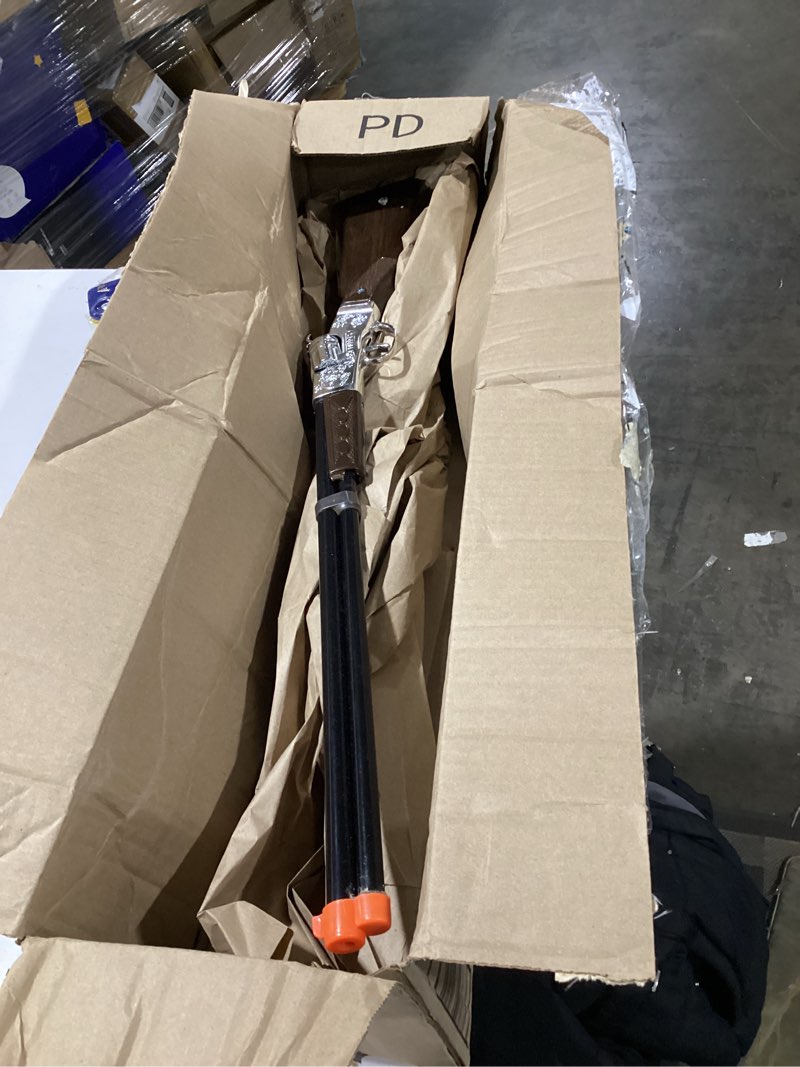 Condition photo showing As Is for Parris Classic Quality Toys EST. 1936 Roll Cap Toy Rifle – 27" Li'L Ranger Rifle for Ages 6+ – Metal & Wood-Look Plastic with Western Design – Uses No. 912 Paper Roll Caps (Not Included)