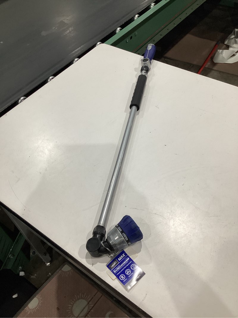 Condition photo showing As Is for orbit max 8 -pattern thumb control trigger wand