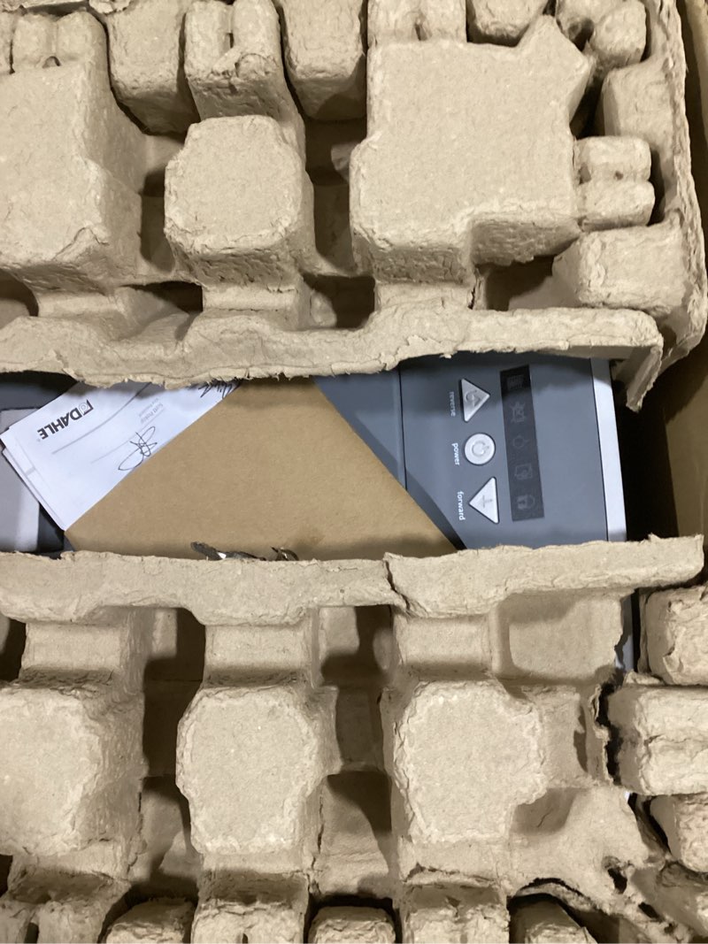 Condition photo showing Good Condition for dahle shredmatic sm 300 auto feed paper shredder, 300-sheet capacity, cross-cut, p-4 security, jam-free & oil-free, shreds cds, credit cards, staples & paper clips, german engineered