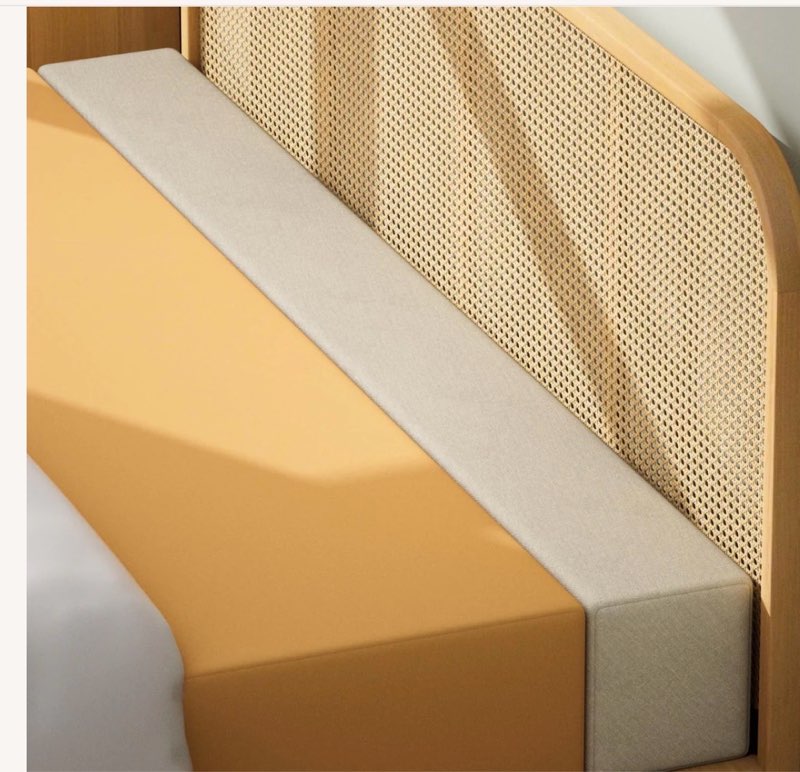 DEEPSHARK Mattress Extender,Bed Gap/Space Filler,Headboard Wall Space Gap Filler for King,High-Densi