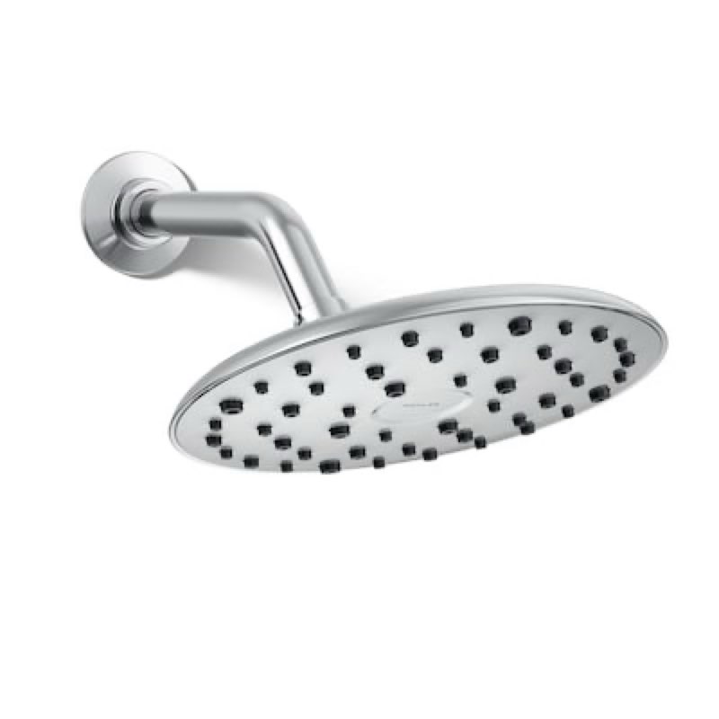 KOHLER Raindet 1 -Spray Polished Chrome 7.95-in Round Rain Shower Head 1.75 GPM Item #6888305 | Model #R29998-G-CP