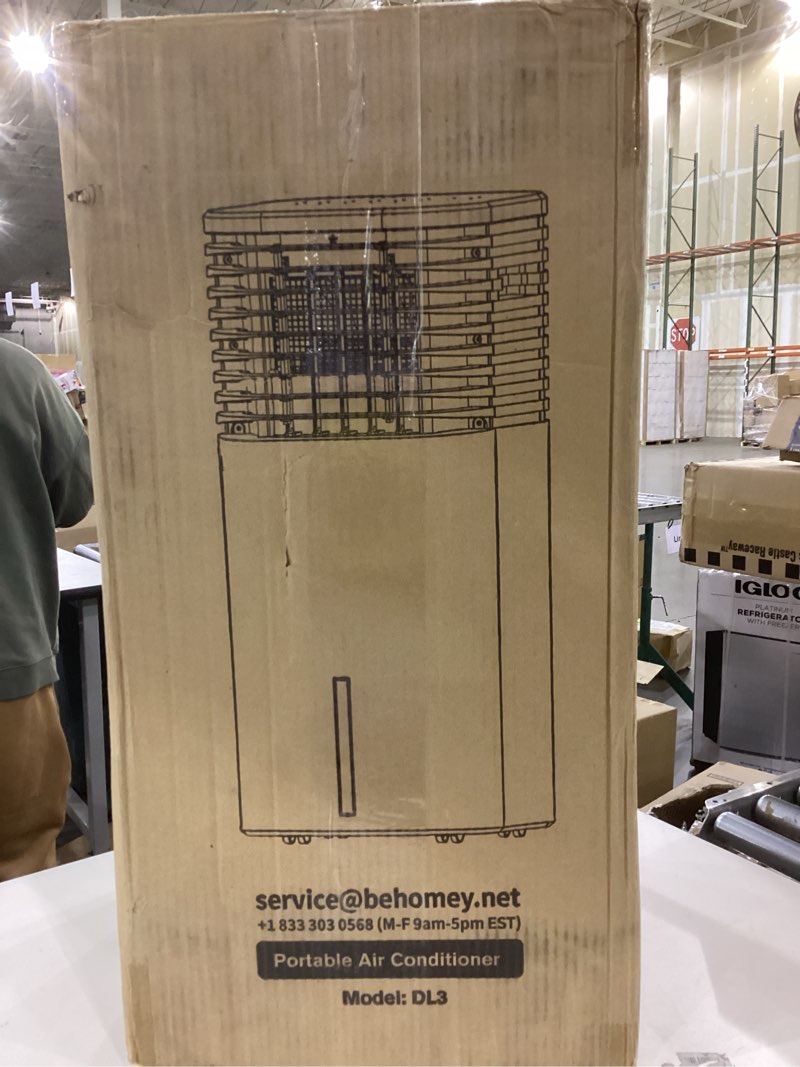 CENSTECH Windowless Air Conditioner, Swamp Cooler with 4 Modes & 3 Speeds, 15H Timer for Smart Auto-