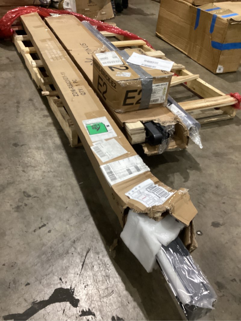 Condition photo showing item condition for Outdoor Roller Shade with Aluminum Valance, (8'W X 8'H) 420GSM New Material Patio Shade with 95% UV Blockout, Outdoor Blinds with Crank Handle for Shading, Privacy Protection, Gray