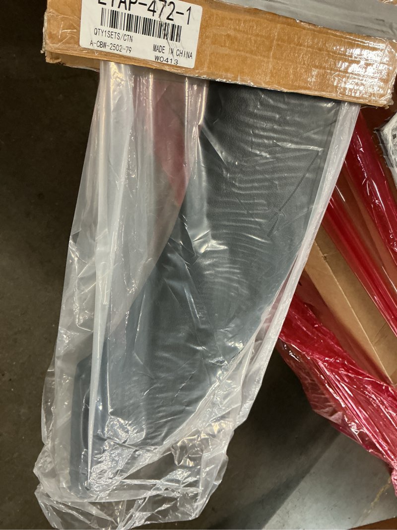 Condition photo showing Good Condition for ecotric rv fender skirt replacement tandem trailer for rvs campers and trailers - black