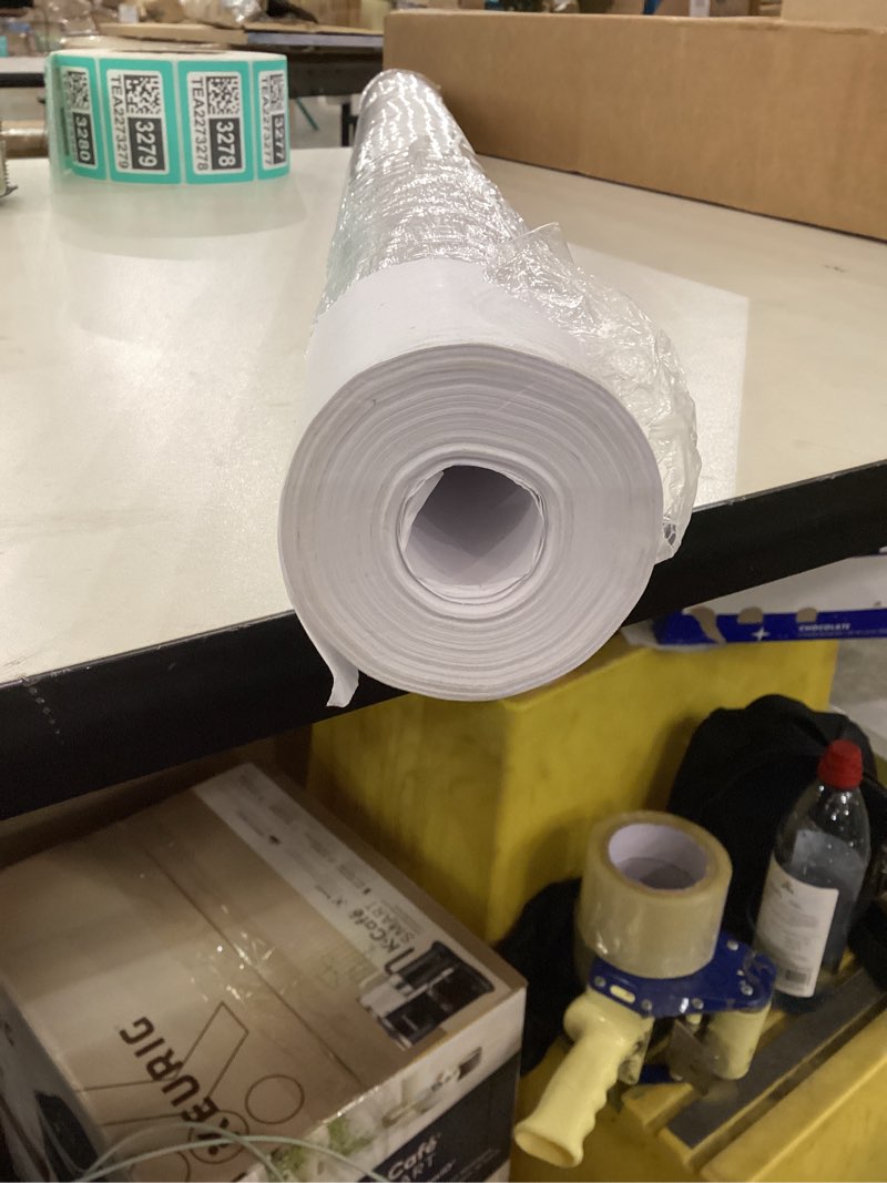 Bleached Offset Paper Roll 36” x 100’