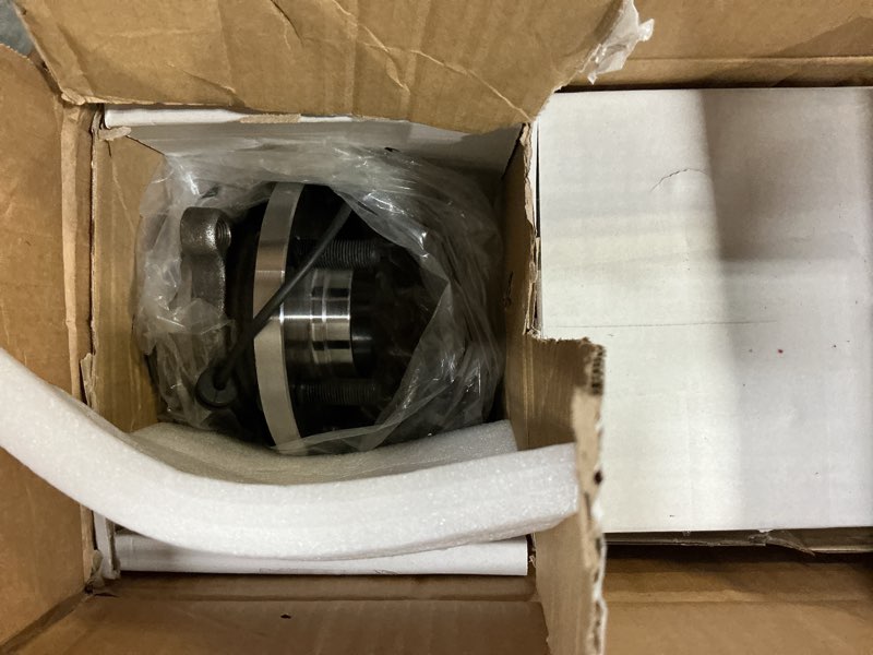 Condition photo showing As Is for pair 515064 front wheel bearing hub assembly compatible with nissan frontier 2005-2019, pathfinder 2005-2012 xterra 2005-2015, hub bearing for suzuki equator 2009-2012, rwd only, 6 lug w/abs oe size 515064