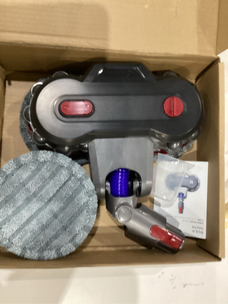 Condition photo showing As Is for Wet Mop Head Attachment for Dyson v15 v7 v8 v10 v11, Hardwood Floor Mopping Cleaning for sv10 sv11 sv12 sv14 Vacuum Attachments with 6 Pads ?2026?v10 slim, v12, sv18 NOT Compatible (30)