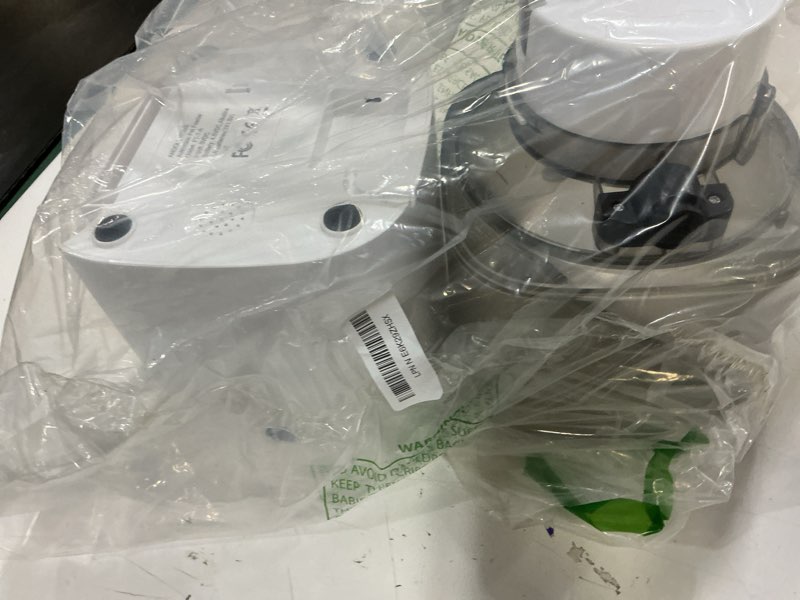 Condition photo showing As Is for andoll home automatic cat feeder, 4l cat food dispenser with 10s voice recorder, pet feeder up to 8 meals per day, timed dog feeder with dry food sealed ring white 4.0 l