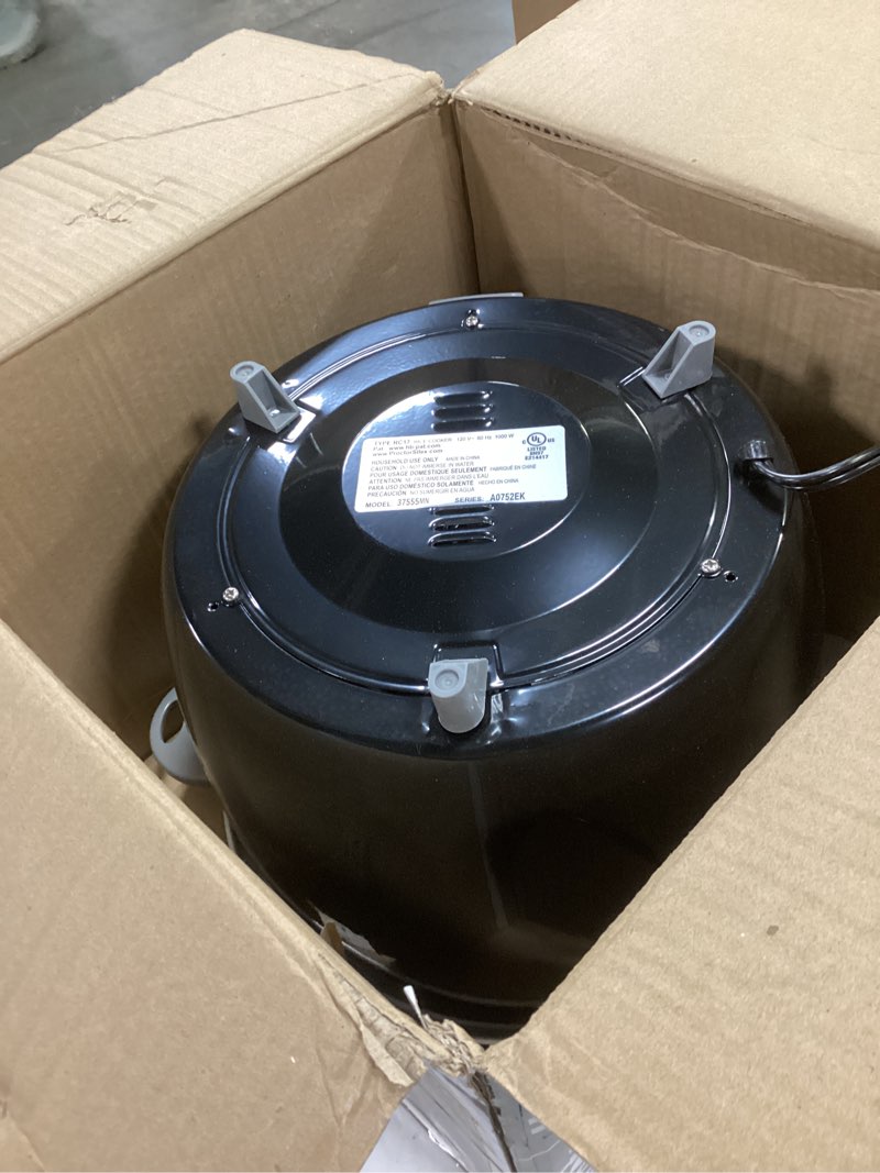Condition photo showing Good Condition for Proctor Silex Rice Cooker & Food Steamer, 30 Cups Cooked (15 Cups Uncooked), Includes Steam and Rinsing Basket, Black (37555) 30 Cups Cooked, 15 Cups Uncooked Black
