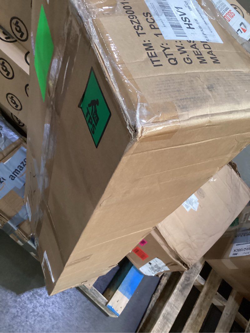 Condition photo showing As Is for Ladder, A Frame 4 Step Ladder Extension, 14 FT Anti-Slip Multi Position & Storage Folding Ladder, 330 lbs Security Load Telescoping Aluminum Ladders for Stairs Home Indoor Outdoor Roof