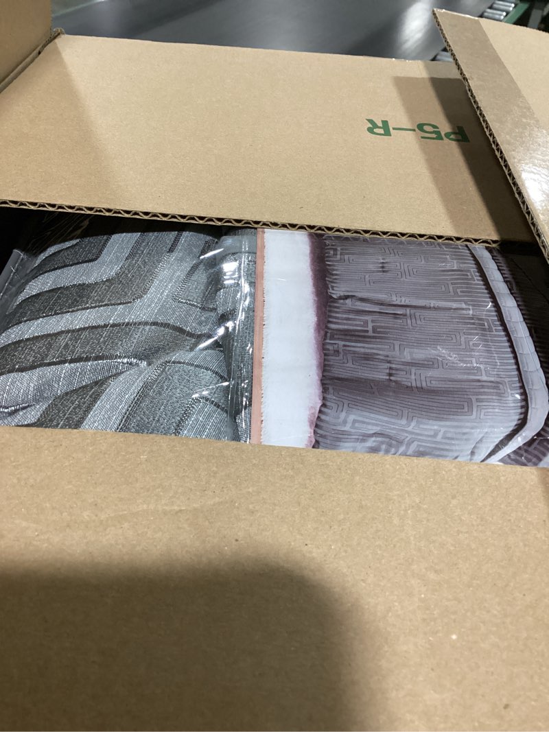 madison park king comforter set jacquard metallic thread comforters, all season comforter & quilt be