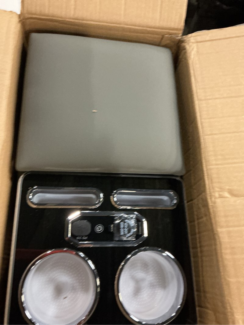 Condition photo showing Good Condition for center console, universal bench seat center console with fast phone charging? back seat car organizer, automotive center console with cup holder & phone holder (gray)