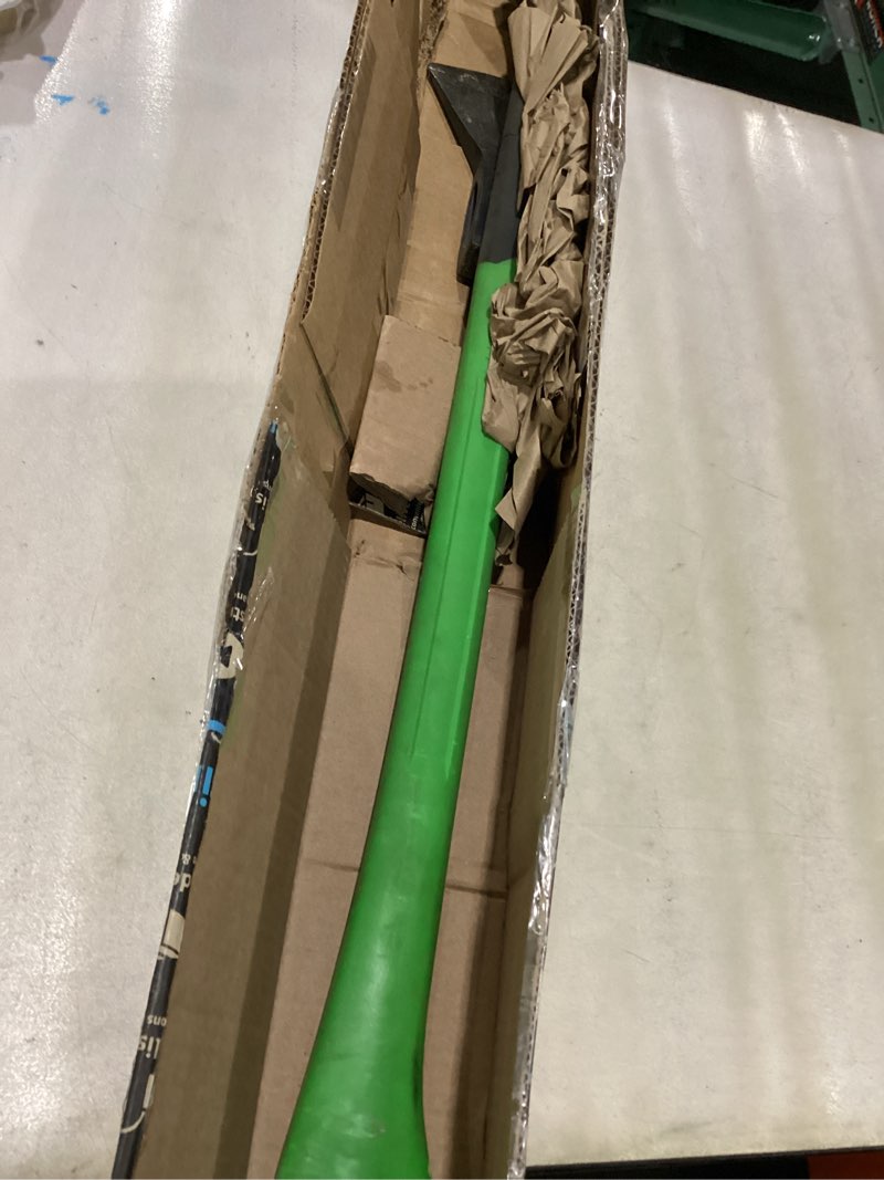 Condition photo showing As Is for flzosper chopping axe,36” camping hatchet?forged steel wood splitting tool with strong fiberglass handle and anti-slip grip with anti-slip grip-even free head cover 36-inch