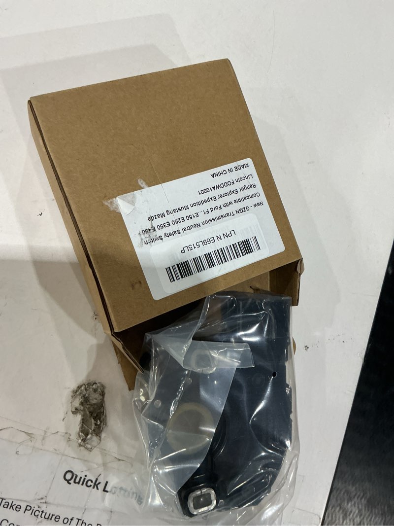 Condition photo showing Good Condition for f7lz7f293aa transmission neutral safety switch compatible with ford f150 f250 e150 e250 e350 e450 ranger explorer expedition mustang mazda lincoln 5l2z-7f293-aa