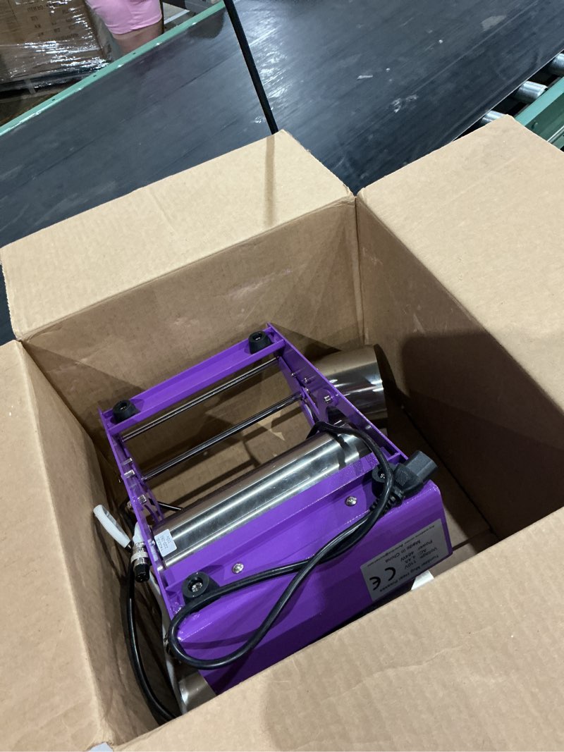 Condition photo showing As Is for bettersub3-in-1tumbler press,purple,for 40oz 30oz 20oz 16oz &11-15ozmugs(2) | 20-30oz&40oz attach, dual mugs(11/15oz) once, 0-482°f digital control, ul cert, adj pressure, ceramic/glass/metal/alum