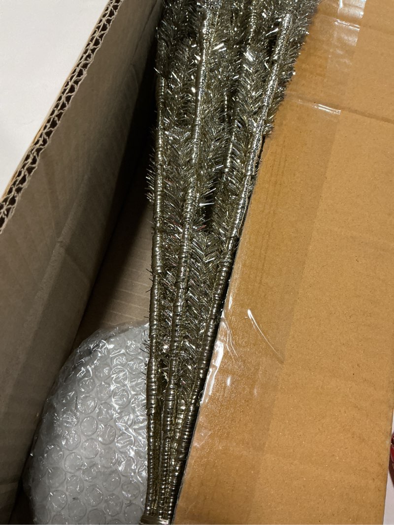 Condition photo showing New/Like New for Allstate Tinsel Tree, Size One Size - Metallic