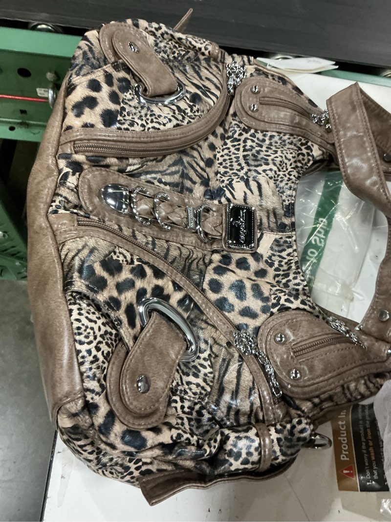Condition photo showing Good Condition for angelkiss hobo purses and handbags for women satchel handbag women purses large daily shoulder bags | purses brown-leopard