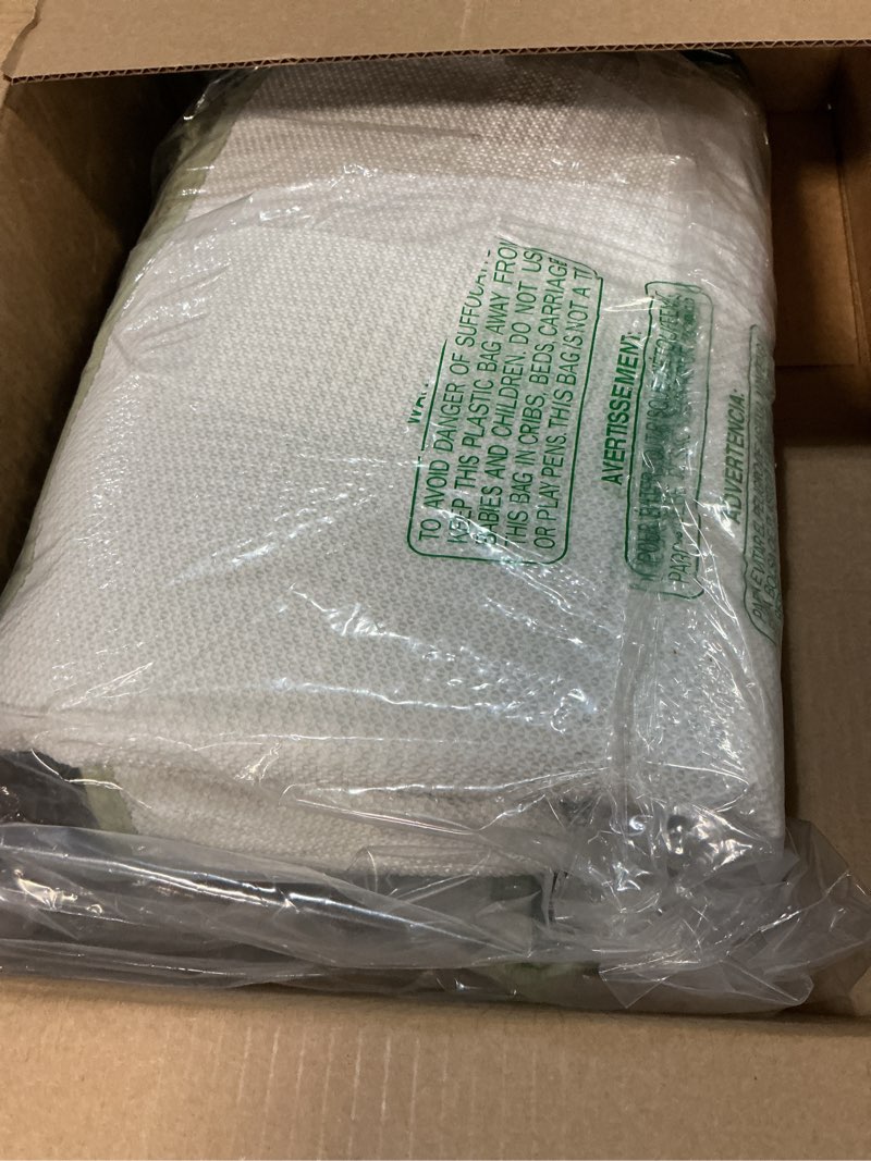 Condition photo showing New/Like New for OLANLY Bathroom Rugs Sets 3 Piece, Soft Absorbent Chenille Bath Mats and U-Shaped Contour Toilet Rug, Quick Dry, Home Decor Accessories, Bath Mat Set for Bathroom (30"x20"+24"x16"+24"x20", Sage Green) 30" x 20" + 24" x 16" + U24" x 20" Sage Green