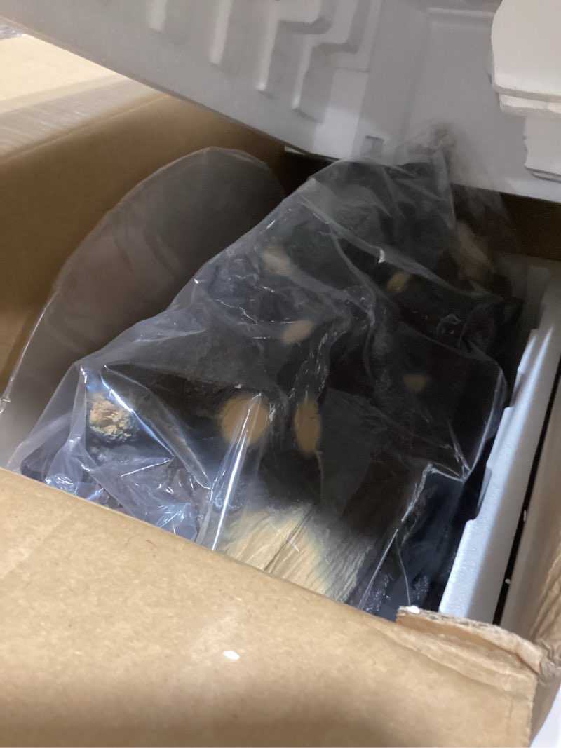 Condition photo showing As Is for Not tested LegendFlame 23\" W Free Standing Electric Fireplace Log Set (EF290), Fireplace Insert, Heater 750W/1500W, Crackling Sound, Remote Control Nora 23\" Oak