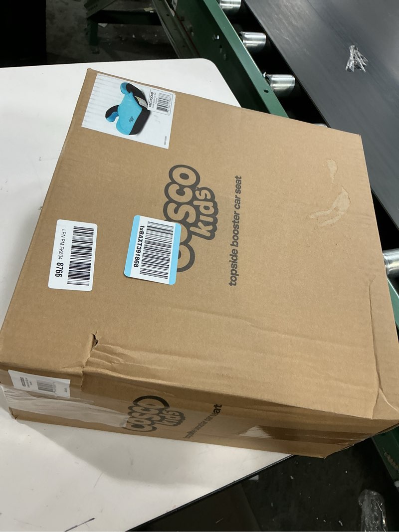 Condition photo showing Good Condition for Cosco Topside Backless Booster Car Seat, Lightweight Booster Seats for Cars 40-100 lbs, Backless Booster Seat for Car, Turquoise Turquoise 1 Pack