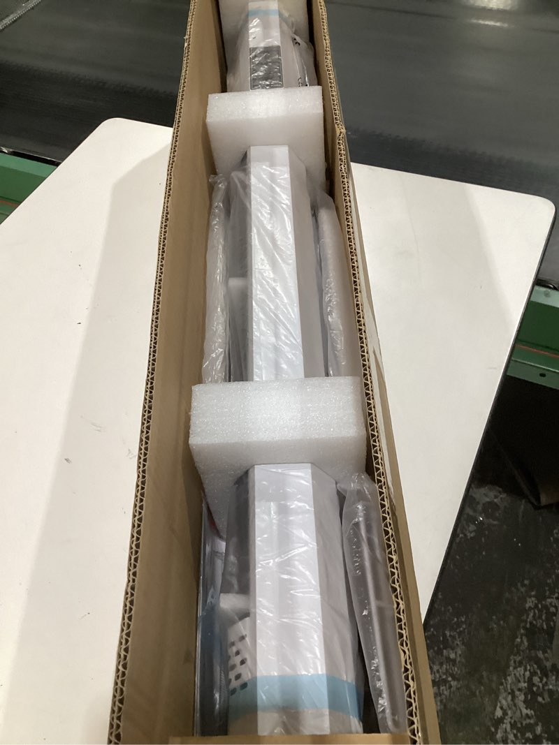 Condition photo showing As Is for Outdoor Patio Heater with 9 Heat Levels,Wall Mounted Space Heater for Garage Backyard Room Indoor,1500W Fast Electric Infrared Heater with Remote Control,9H Timers,Waterproof,Child Lock,Large, NOT TESTED