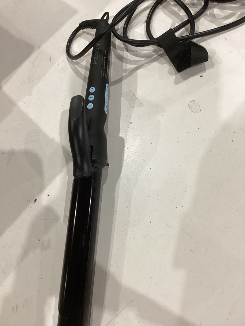 bio ionic long barrel curling iron with moisture heat technology & nanoionic mx versatile curling wand - multiple barrel sizes for tight, classic, loose & soft curls