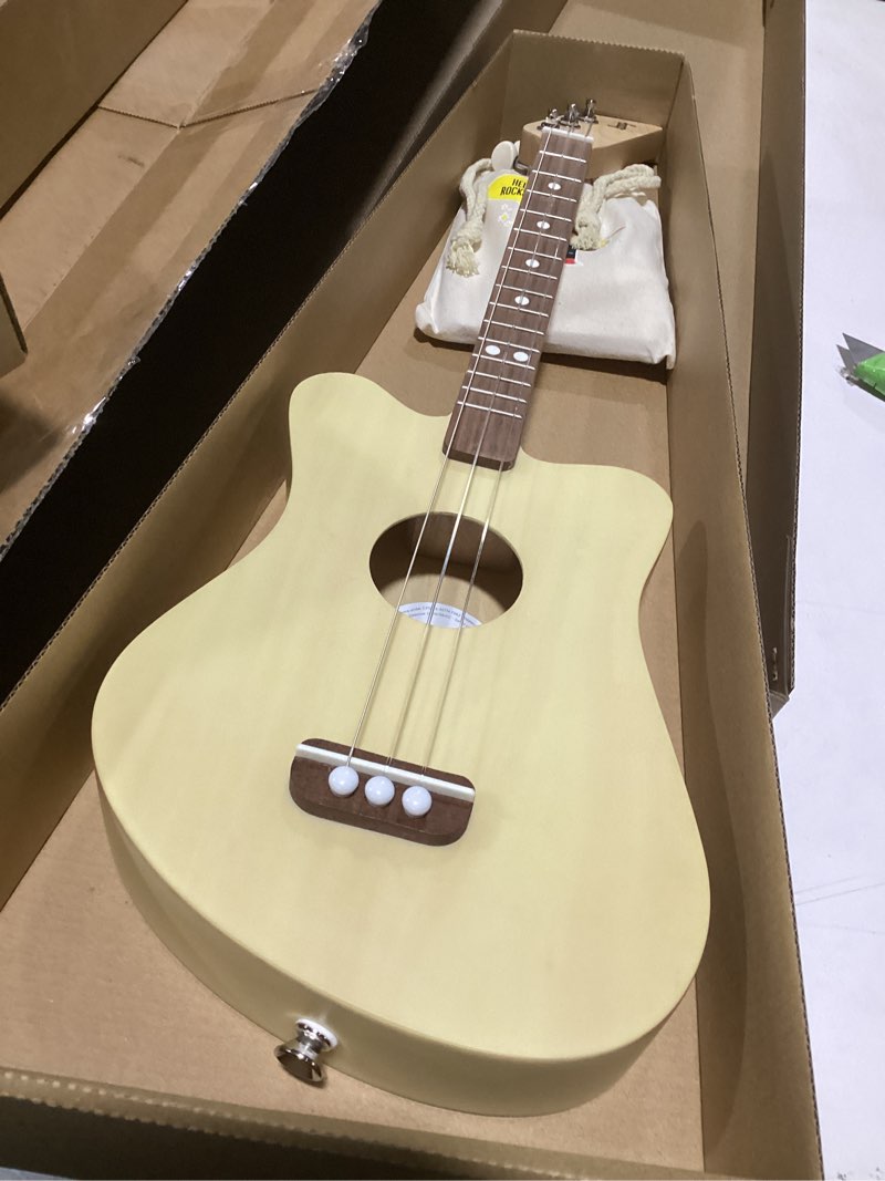 Condition photo showing Good Condition for Loog Mini Acoustic kids Guitar for Beginners 3-strings Ages 3+ Learning app and lessons included