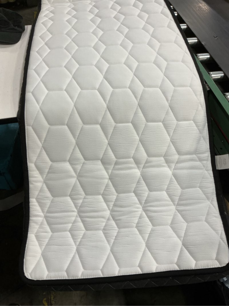 Condition photo showing Good Condition for ((simila))avenco twin mattress, 3 inch medium firm twin size mattress in a box, hybrid mattresses with smarts™ coil pocket springs for motion isolation, strong edge support, certipur-us certified twin 10 inch smarts coil™