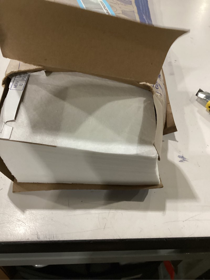 Condition photo showing As Is for aprilaire 201 replacement furnace filter for aprilaire or space-gard 2200 or 2250 whole-house air purifiers - merv 10, 20x25x6 air filter (pack of 1) air filter 20 x 25 x 6 inches (pack of 1)