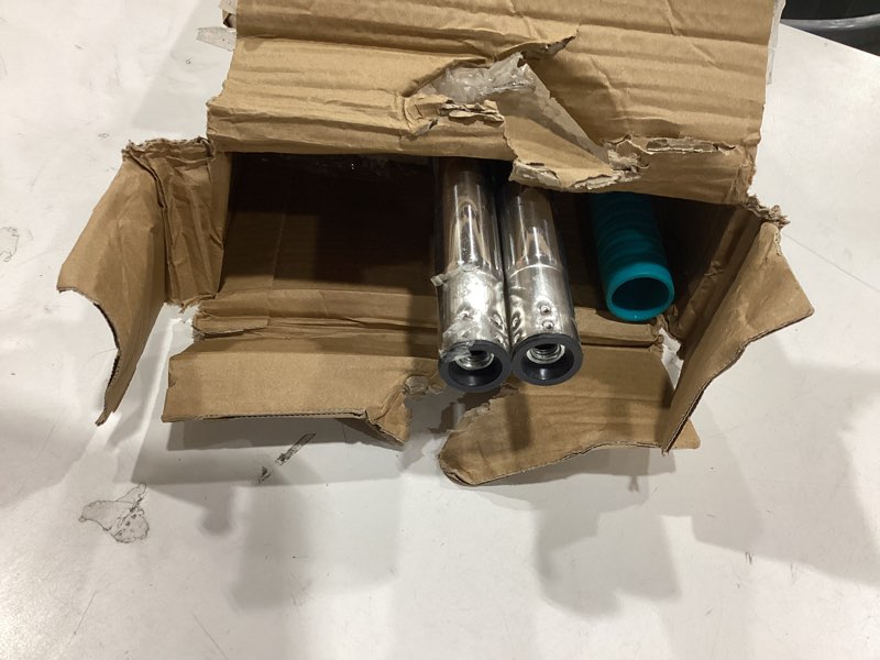 Condition photo showing As Is for ofo loop-end string wet mop, heavy duty commercial industrial dust mop , 67inch stainless steel pole ,2- pack