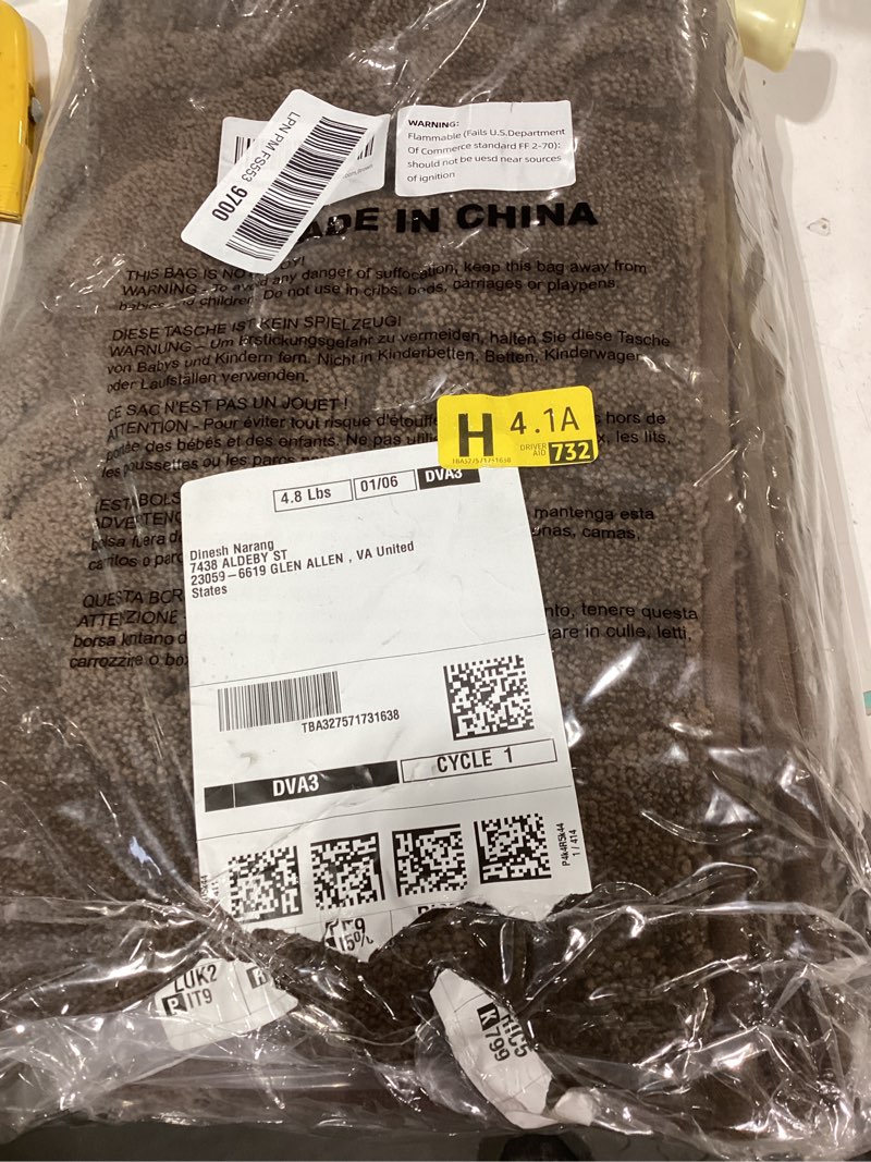 Condition photo showing Good Condition for COSY HOMEER Door Mat 32”x48”,Absorbent Dirt Trapper Entryway Rugs,Non-Slip Welcome Mat,Washable Entry Rugs,Low Pile Doormat for Front Back Door,Wet Shoes & Paws,Brown Brown 32"x48"