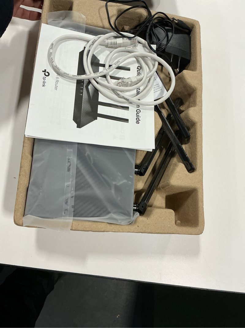 Condition photo showing Good Condition for TP-Link AX1800 WiFi 6 Router V4 (Archer AX21) – Dual Band Wireless Internet, Gigabit, Easy Mesh, Works with Alexa - A Certified for Humans Device, Free Expert Support WiFi 6, Dual-Band AX1800