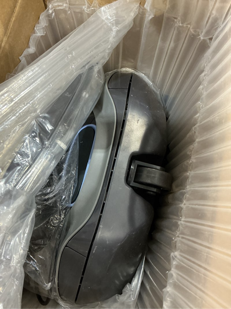 Condition photo showing As Is for (2026 new) bubot 300p cordless pool vacuum for above ground pool, robotic pool cleaner with bluehole suction, dirtlock 2.0, dual filters for above-ground flat pools up to 850 sq.ft. obsidian