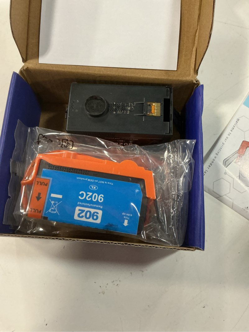 Condition photo showing Good Condition for colorfly 902xl ink cartridges combo pack replacement for hp902xl (4-pack) | works with officejet pro 6978 6968 6974 6975 6960 officejet 6951 6954 6956 6958 printers black, cyan, magenta, yellow xl 4