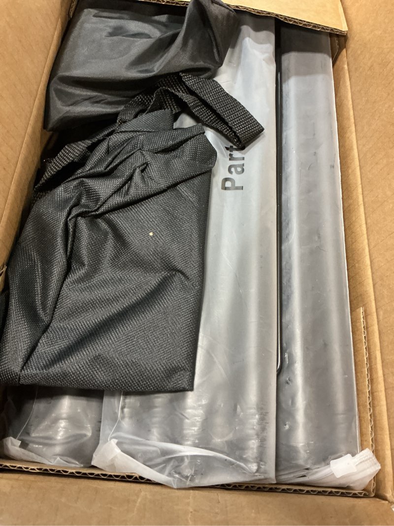 Condition photo showing Good Condition for 120inch outdoor projector screen with stand: 16:9 4k hd portable projector screen outdoor indoor - front/rear movie screen with carry bag, sandbag - projection screen for backyard, camping, theater sku-tymb-120