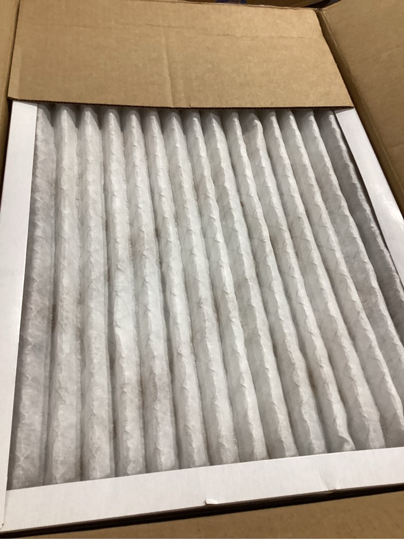 Condition photo showing Good Condition for Amazon Basics Merv 5 AC Furnace Air Filter 16x25x1 inches, Pack of 6 (Actual size: 15.75" x 24.75" x 0.75")