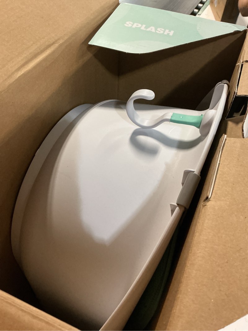 Condition photo showing As Is for frida baby 4-in-1 grow-with-me baby bathtub, baby tub for newborns to toddler with removable bath seat & backrest for bath support in tub