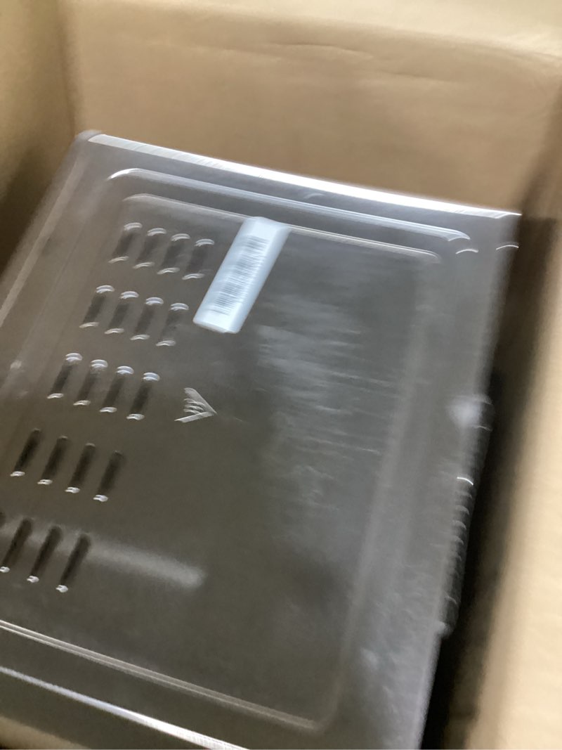 Condition photo showing As Is for Dan - Emeril Lagasse Extra Large French Door Air Fryer Toaster Oven Combo, 24 Cooking Functions and Digital Controls, 7 Accessories Included, Stainless Steel Finish, 26QT Capacity